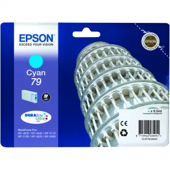 Cartus cerneala Epson pentru C13T79124010, Cyan