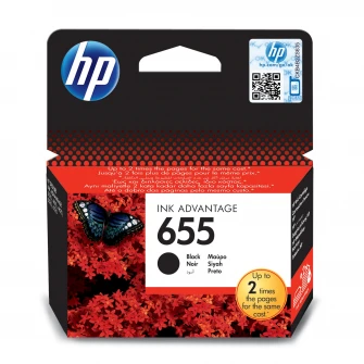 Cartus cerneala HP ink advantage 655, CZ109AE, Black