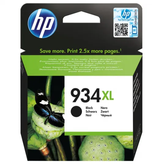Cartus HP 934XL Negru, eligibil Instant Ink