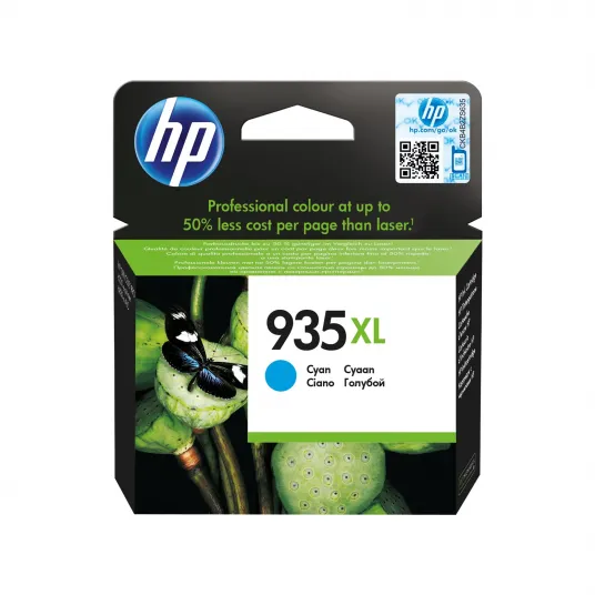 Cartus HP 935XL Cyan, eligibil Instant Ink