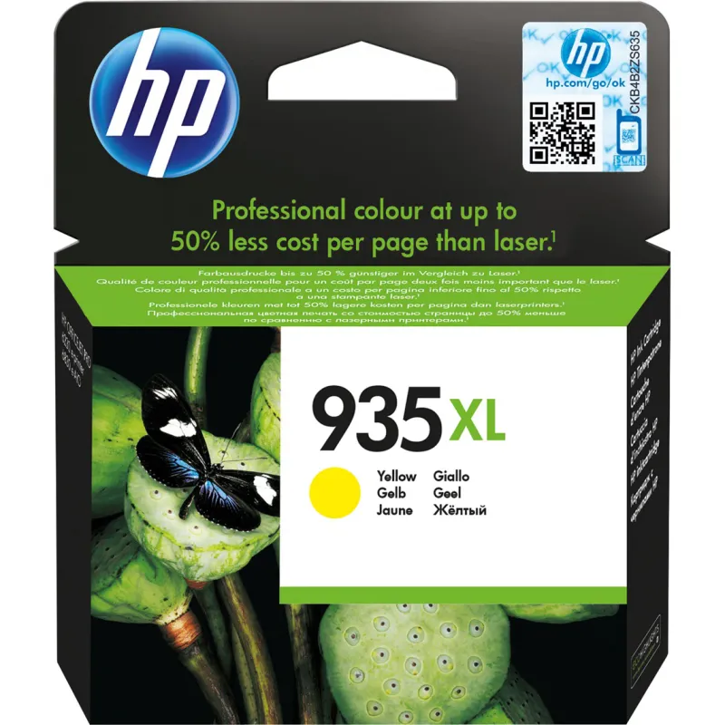 Желтый картридж HP 935XL