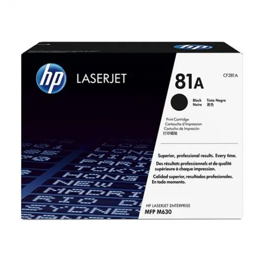 Картридж с тонером NR.81A CF281A 10,5 тыс. оригинального МФУ HP LASERJET M630DN