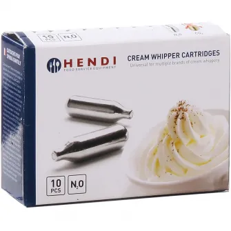Cartuse Hendi, pentru aparat frisca, 10 buc/cutie