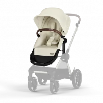 Carucior 2 in 1 pentru bebelusi Cybex Gold EOS LUX Seashell Beige