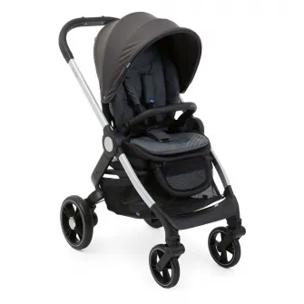 Carucior 3in1 Chicco Alysia Anthracite, gri, 0 luni+
