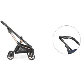 Carucior pentru bebelusi Peg Perego Vivace, 0 - 22 kg, Blue Shine, Albastru