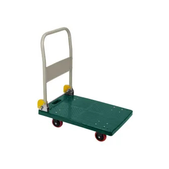 Carucior platforma 150 Kg, Evotools, 72x48 cm, maner otel pliabil, platforma PVC
