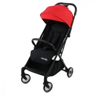 Carucior sport compact ultralight, Nania Orla, cu pliere automata, red black