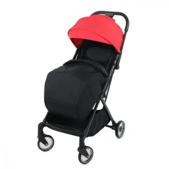 Carucior sport compact ultralight, Nania Orla, cu pliere automata, red black