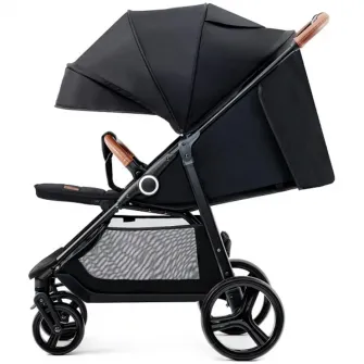Carucior sport, ultra compact, Kinderkraft Grande Plus, 0-22 kg, negru