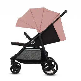 Carucior sport, ultra compact, Kinderkraft Grande Plus, 0-22 kg, pink