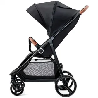 Carucior sport, ultra compact, Kinderkraft Grande Plus, 0-22 kg, negru