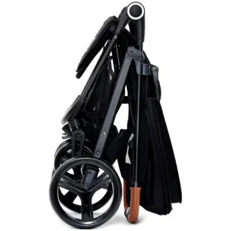 Carucior sport, ultra compact, Kinderkraft Grande Plus, 0-22 kg, negru