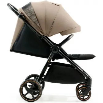Carucior sport, ultra compact, Kinderkraft Mitzy, 0-22 kg, linen beige