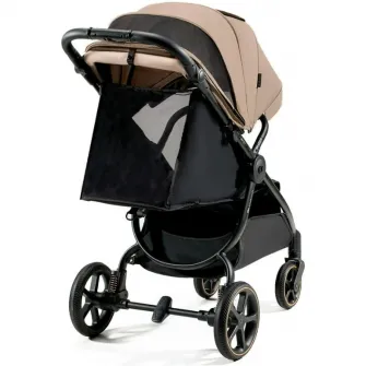 Carucior sport, ultra compact, Kinderkraft Mitzy, 0-22 kg, linen beige