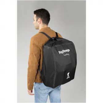 Carucior ultracompact, usor, pentru bebelusi Peg Perego Volo, compatibil avion, geanta transport inclusa, 0 - 22 kg, Mon Amour, Bej / Roz