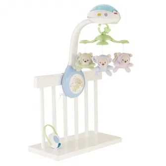 Carusel 3 in 1 Fisher Price Butterfly Dreams cu proiectie