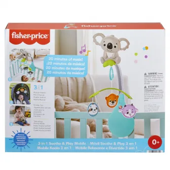Carusel muzical 3 in 1 Fisher Price - Relaxare si distractie mobila
