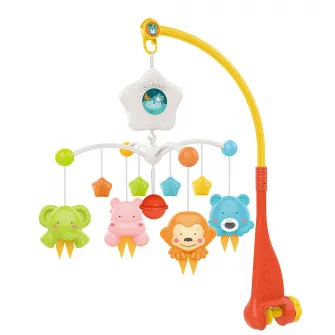 Carusel patut bebelusi Mappy Starry cu proiector, lumini si sunete