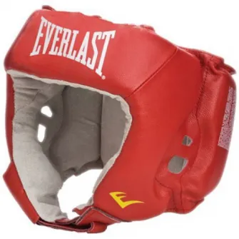 Casca box Everlast Amateur Competition, marimea L, rosu