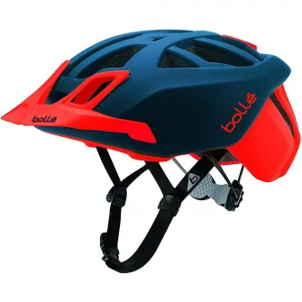 Casca de ciclism Bolle The One MTB, marime 51-54cm, bleumarin/rosu