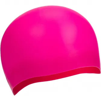 Casca inot Nike Long Hair Silicone, unisex, pentru par lung, roz