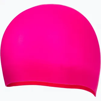 Casca inot Nike Long Hair Silicone, unisex, pentru par lung, roz