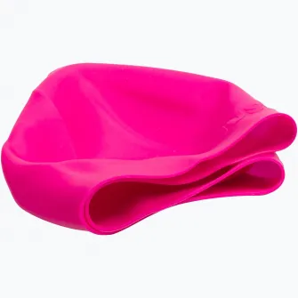 Casca inot Nike Long Hair Silicone, unisex, pentru par lung, roz