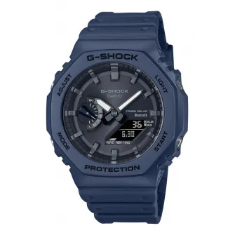 Casio, Ceas cronograf cu cadran cu logo, Bleumarin