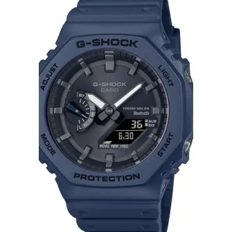 Casio, Ceas cronograf cu cadran cu logo, Bleumarin