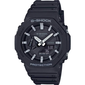 Casio, Ceas cu bratara de rasina G-Shock, Negru