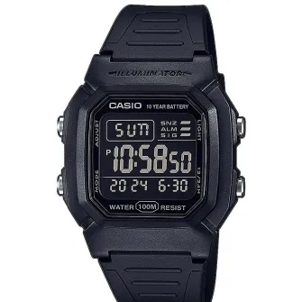 Casio, Ceas digital cu doua fuse orare, Negru