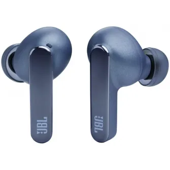 Casti audio in-ear JBL Live Pro 2, True Wireless, Noise Cancelling, 6 Microfoane, Touch Control, IPX5, Albastru