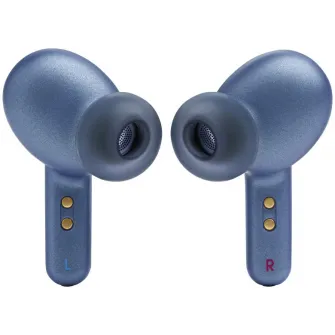 Casti audio in-ear JBL Live Pro 2, True Wireless, Noise Cancelling, 6 Microfoane, Touch Control, IPX5, Albastru