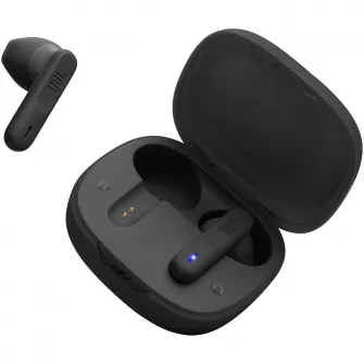 Casti audio in-ear JBL Wave Flex, True Wireless, Bluetooth, Deep Bass, Negru