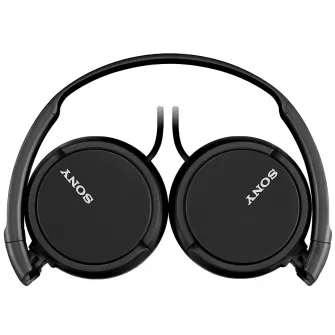 Casti Audio On Ear Sony MDR-ZX110B, Cu fir, Negru