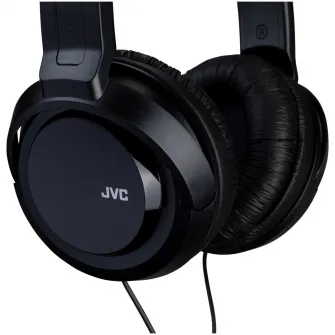 Casti audio Over the Ear JVC HA-RX330, Cu fir, Negru