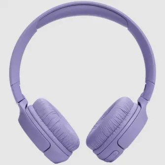 Casti audio wireless on-ear JBL Tune 520BT, JBL Pure Bass Sound, Bluetooth 5.3, Conexiune multi-point, Asistent vocal, Violet