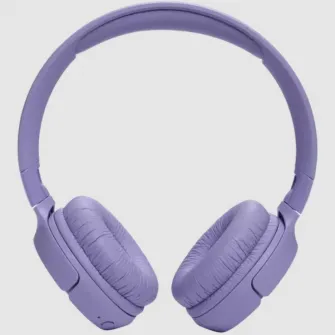 Casti audio wireless on-ear JBL Tune 520BT, JBL Pure Bass Sound, Bluetooth 5.3, Conexiune multi-point, Asistent vocal, Violet