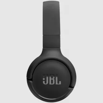 Casti audio wireless on-ear JBL Tune 520BT, JBL Pure Bass Sound, Bluetooth 5.3, Conexiune multi-point, Asistent vocal, Negru