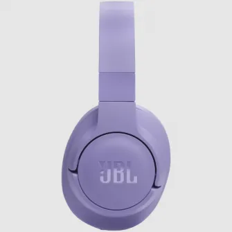 Casti audio wireless over-ear JBL Tune 720BT, JBL Pure Bass Sound, Bluetooth 5.3, Conexiune multi-point, Asistent vocal, Violet