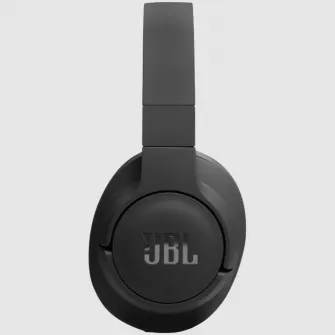 Casti audio wireless over-ear JBL Tune 720BT, JBL Pure Bass Sound, Bluetooth 5.3, Conexiune multi-point, Asistent vocal, Negru