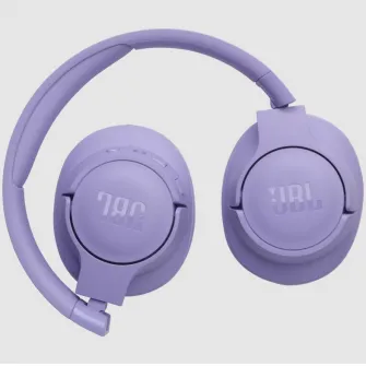 Casti audio wireless over-ear JBL Tune 720BT, JBL Pure Bass Sound, Bluetooth 5.3, Conexiune multi-point, Asistent vocal, Violet