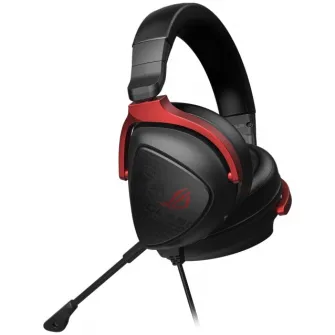 Casti gaming Asus ROG Delta S Core, virtual 7.1, multiplatform, negru/rosu