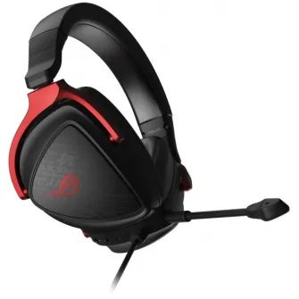 Casti gaming Asus ROG Delta S Core, virtual 7.1, multiplatform, negru/rosu