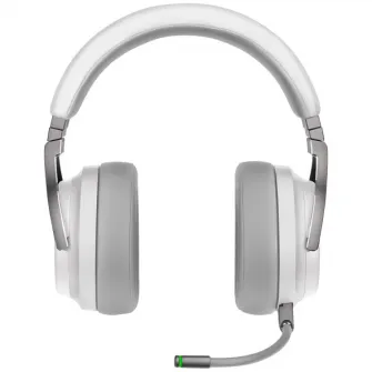 Casti gaming Corsair Virtuoso, Iluminare RGB, Wireless, Alb