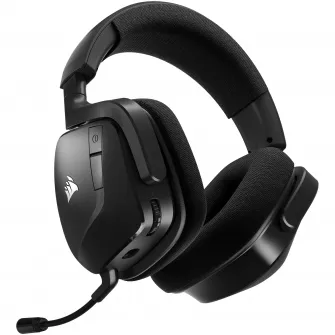 Casti gaming Corsair Void v2, 2.4GHz Wireless - Bluetooth - Dolby Atmos, compatibile PC/Mac/PS4/PS5/Switch, fast charging, Negru