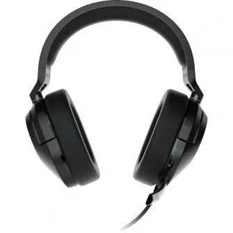 Casti gaming cu microfon Corsair HS55 Stereo, Negru Carbon