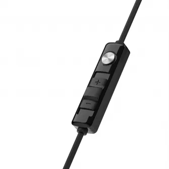 Casti gaming Edifier G4 SE, butoane control pe fir, microfon omnidirectional retractabil, 3.5mm, Negru/Rosu