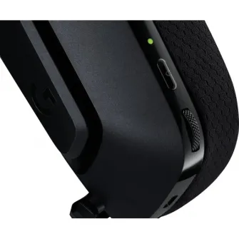Casti gaming Logitech G535 Lightspeed, Wireless, Negru